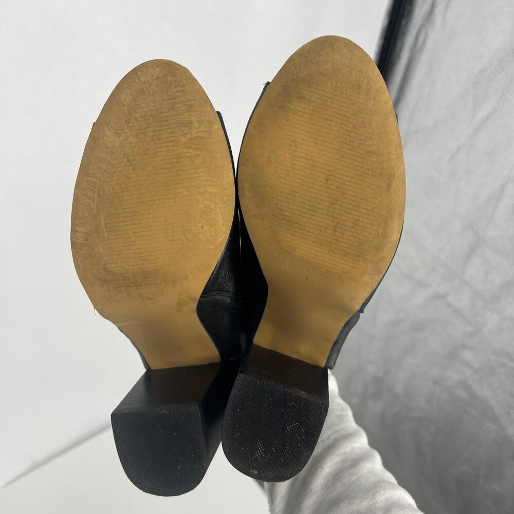 Steve Madden Maddison Open Toe Block Heel Bootie - Picture 11 of 14
